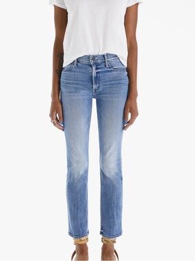 MOTHER Light Blue Straight Leg Jeans